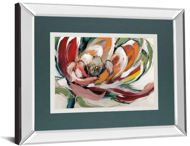 Classy Art Bloomed I by Fitsimmons, A. Mirror Framed Wall Art-1