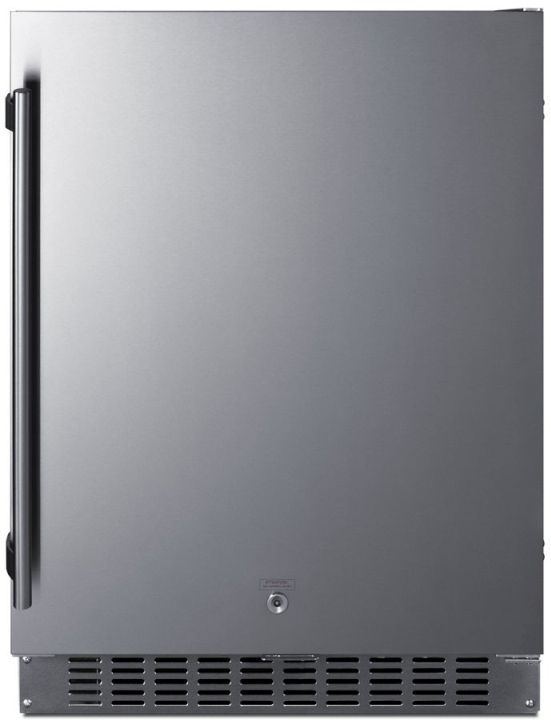 Summit® 3.1 Cu. Ft. Stainless Steel Under The Counter Refrigerator -0