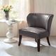 Olliix by Madison Park Grey Hilton Armless Accent Chair-4