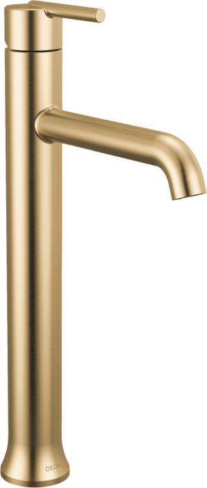 Delta Trinsic® Champagne Bronze Single Handle Lever Vessel Bathroom Faucet-0