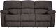 HomeStretch Rhino Pewter Manual Reclining Sofa-1