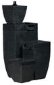 A & B Home Matte Black Outdoor Fountain-1