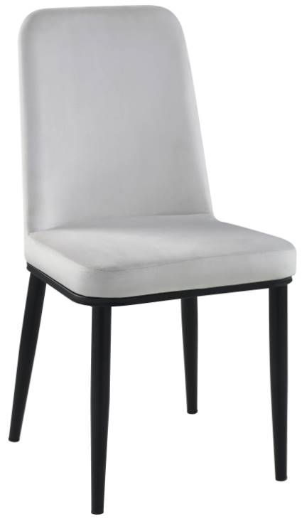 Homelegance® Salerno Beige/Black Dining Side Chair-0
