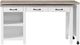 Riverside Furniture Finn Cloud/Fog Swivel Desk-1