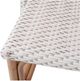 New Pacific Direct Avignon White/Gray Paris Bistro Counter Stool-4