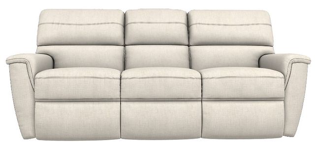 La-Z-Boy® Ava Ivory Power Reclining Sofa with Headrest-1