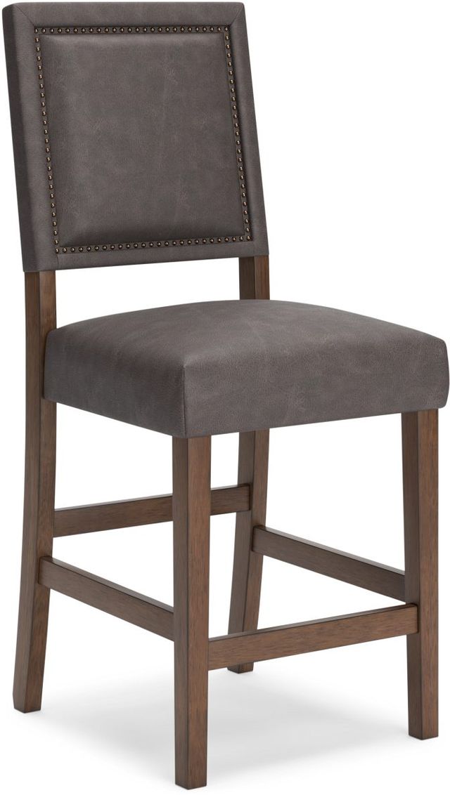Signature Design by Ashley® Benmara Brown Counter Stool-0