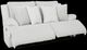 Signature Design by Ashley® Top Tier 2-Piece Alloy Manual Reclining Sectional Sofa-2
