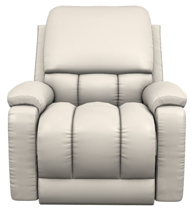 La-Z-Boy® Greyson Ice Leather Power Rocking Recliner with Headrest-1
