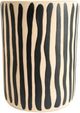 TOV Furniture Tempest Black Stripes Ceramic Indoor/Outdoor Table-0