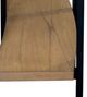 StyleCraft Ebony/Natural Curved Console Table-2
