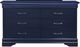 Global Furniture USA Charlie 5-Piece Royal Blue King Bedroom Set-3