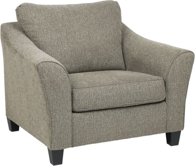 Benchcraft® Barnesley Platinum Chair and a Half-0