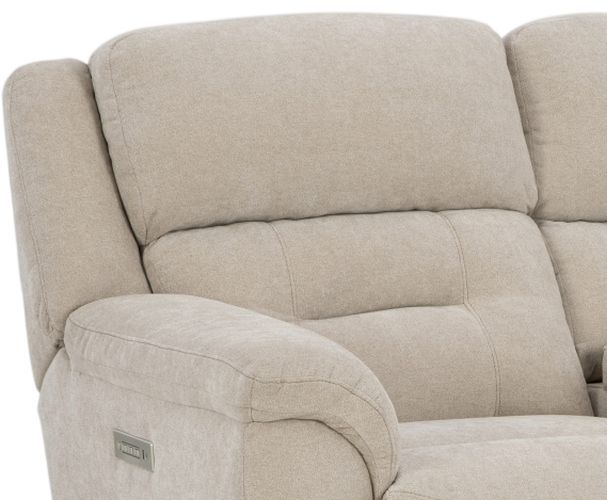 HomeStretch Knockout Stone Power Reclining Loveseat-1