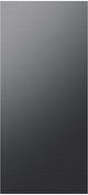 Samsung Bespoke 29.0 Cu. Ft. Customizable Panel Ready French Door Refrigerator with Matte Black Panels (Floor Model)-2