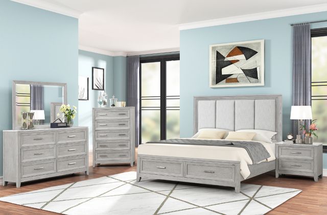 New Classic® Home Furnishings Fiona California King Panel Bed-1