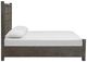 Magnussen Home® Plum Creek Ravenwood Black Queen Panel Storage Bed-2