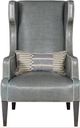 Vanguard® Furniture Customizable James Street Leather Wing Chair-1