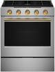 KitchenAid® 30" Fingerprint Resistant Stainless Steel Smart Slide-in Gas Range with Convection Cooking Modes and 2-in-1 Burner-3