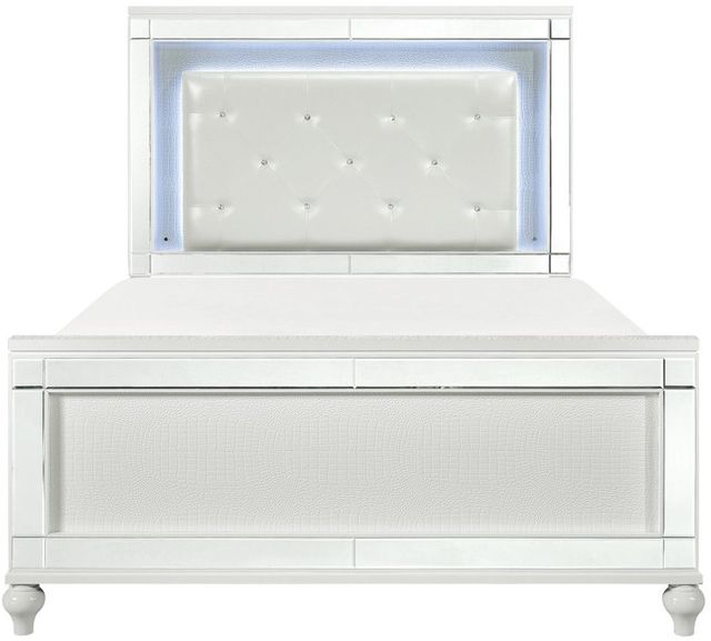 Homelegance® Alonza White Bed-1