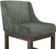 International Furniture Direct Gray Olive Green Upholstered Barstool-1