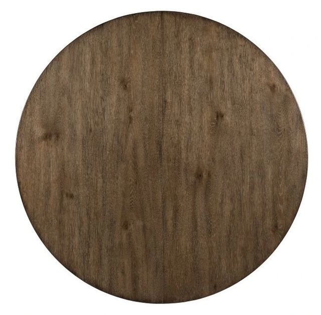 American Drew® Southbury Wirebrushed Oak Round Dining Table with Parchment Base-2