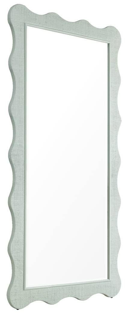 Hooker® Furniture Commerce and Market Waverly Blue-Green Leaner Mirror-1