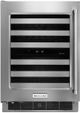 KitchenAid® 24" Stainless Steel Wine Cooler-0