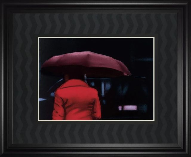 Classy Art Lady in Red by Visa, X Wall Art-1