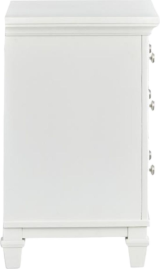 Magnussen Home® Charleston White Dove Drawer Nightstand-4