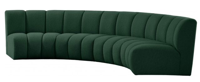 Meridian Furniture Infinity 4-Piece Green Modular Sectional Set-2