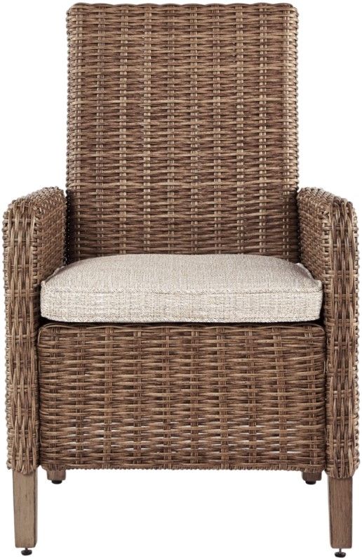 Signature Design by Ashley® Beachcroft 2-Piece Beige/Brown Arm Chair Set-2
