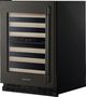 Kitchenaid® 24" Black Ore Built-In Wine Cooler With Full-Extension Wood-Front Racks-2