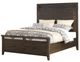 Holland House Furniture Montana Distressed Charcoal Queen Panel Storage Bed-1