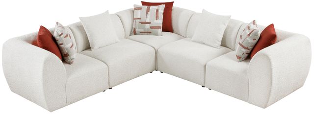 Homelegance® Franz 5-Piece Beige Modular Sectional-0