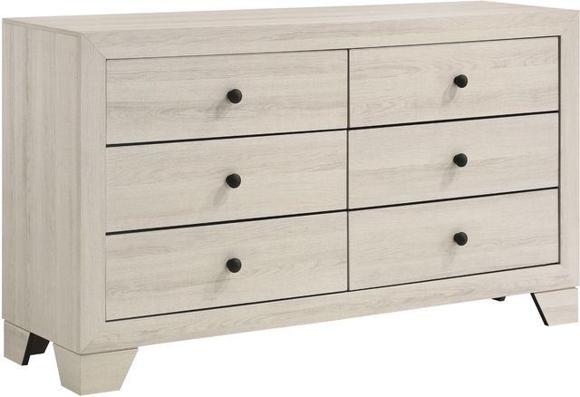Crown Mark Atticus White Dresser-0