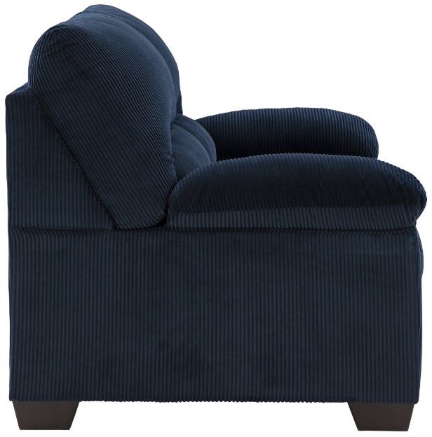 Signature Design by Ashley® SimpleJoy Navy Loveseat-2