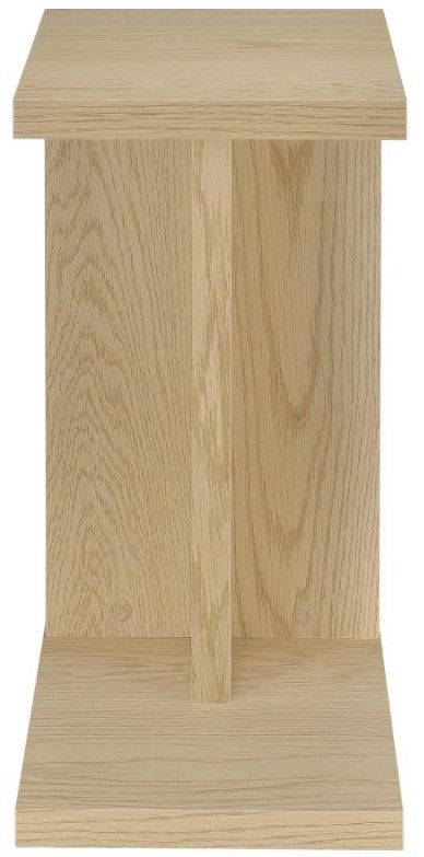 Coaster® Clower Light Oak Side Table-2