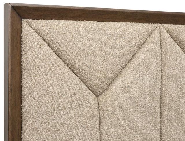 Magnussen Home® Callisto Bourbon Brown/Santa Cruz King Panel Upholstered Headboard-2