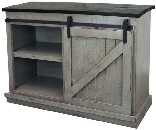 American Heartland Manufacturing Rustic Two Tone 47" Quaint TV Stand-2