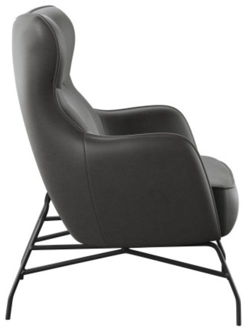 Emerald Home Franky Black Accent Chair-4