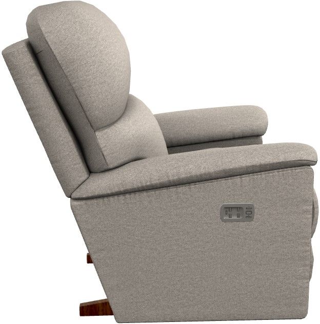 La-Z-Boy® Brooks Muslin Power Rocking Recliner with Headrest and Lumbar-2