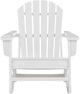 Signature Design by Ashley® Sundown Treasure White Polyethylene Outdoor Rocking Chair-1