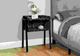 Monarch Specialties Inc. Black Marble 23"H Accent Table-1