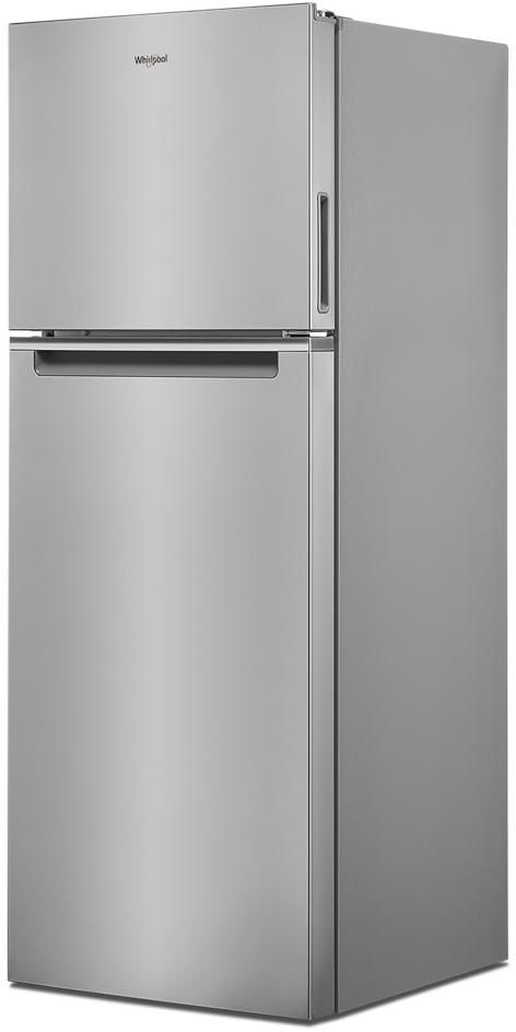Whirlpool® 24" 12.9 Cu. Ft. Fingerprint Resistant Stainless Steel Counter Depth Top Freezer Refrigerator-3