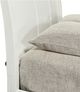 aspenhome® Cambridge White California King Sleigh Storage Bed-2