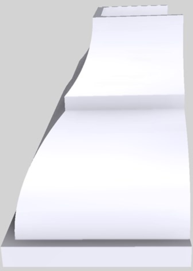Vent-A-Hood® Designer Series 42" White Wall Mounted Range Hood-1