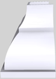 Vent-A-Hood® Designer Series 42" White Wall Mounted Range Hood-1