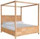 Universal Explore Home™ Weekender Coastal Living Home Chatham Natural King Poster Bed-0