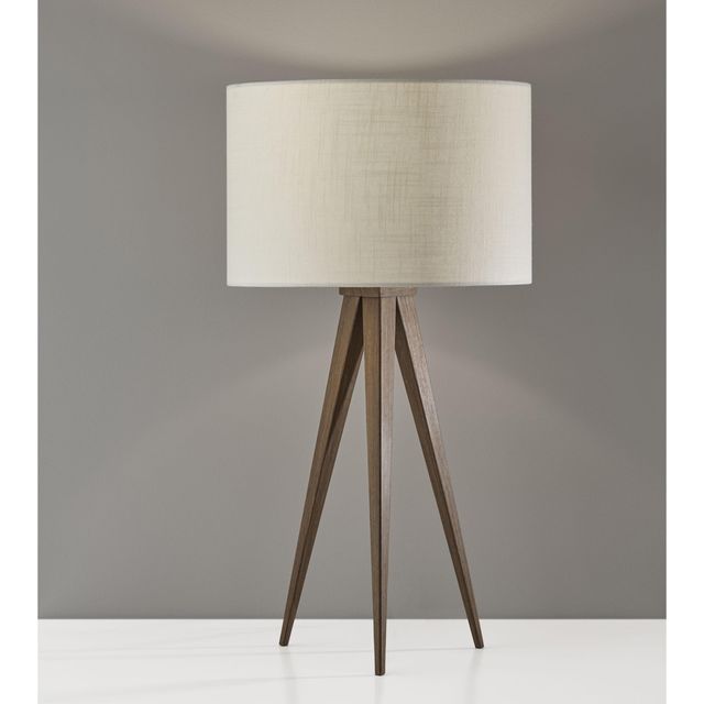 Adesso® Director Off-white Table Lamp-1